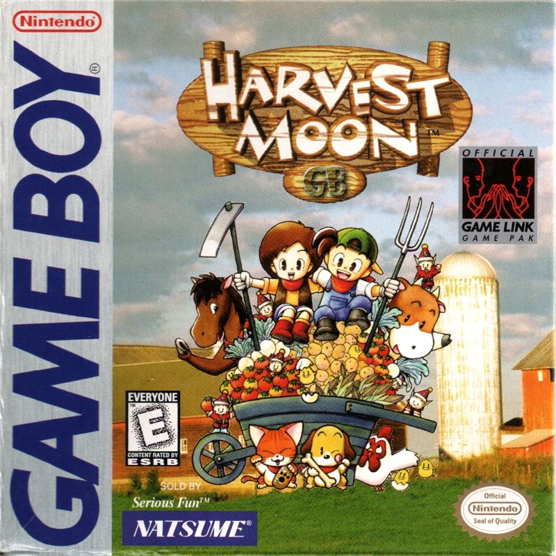 Harvest Moon box art for GameBoy